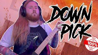 Alternate picking VS Down Picking master of puppets