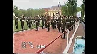 Wunsdorf Встреча министра обороны России. Парад. 1994