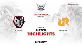 Alter Ego vs RRQ Hoshi HIGHLIGHTS MPL ID S14  RRQ VS AE ESPORTSTV