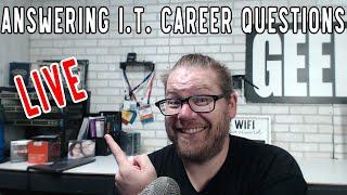 Do You Have I.T. Career Questions?  We have answers