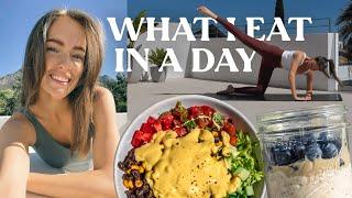 What I eat and workout to feel healthy & toned plant based