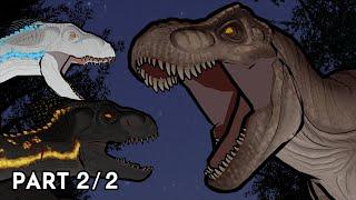 T-Rex vs Indoraptors  Animation Part 22