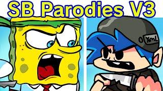 Friday Night Funkin VS Spongebob Parodies V3 FULL WEEK + References FNF ModSpongebob Squarepants