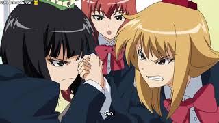 How to arm wrestle with your friends  Anime Funny Moments