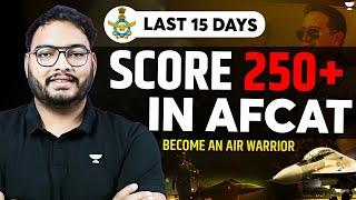 Score 250+ In Last 15 Days  Crack AFCAT-2 2024  Sandeep Kumar