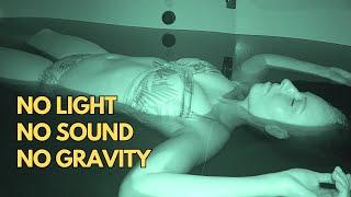 I tried a Float Tank for Sensory Deprivation night vision footage