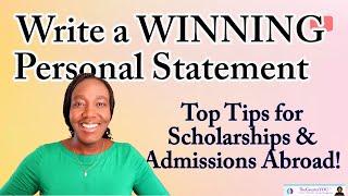 How To Write A WINNING Letter of Motivation For Scholarships