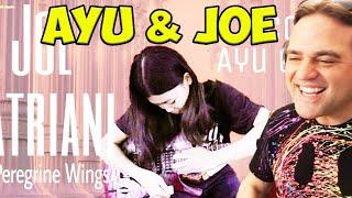 On Peregrine Wings By Joe Satriani Reaction  Cover Ayu Gusfanz