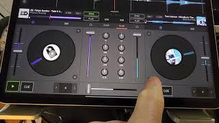 how to DJ for free on iPad part 1 of 2 Traktor 2 iOS app