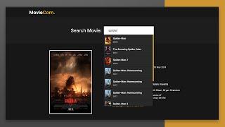 Movie Search App Using OMDb API  Vanilla JavaScript Project