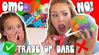 TRADE OR DARE  EXTREME FIDGET TRADING CHALLENGE 