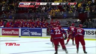 Russia v Switzerland 7-1 - 2014 IIHF World Junior Championship