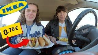  MUKBANG  HOT DOG VEGETALIEN chez IKEA  