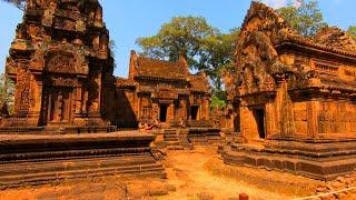 Banteay Srei Temple Siem Reap Cambodia GoPro 1080p