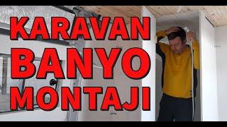 How to Assemble a Caravan Bathroom - Which Waterproofing Material to Use -Important for the Bathroom