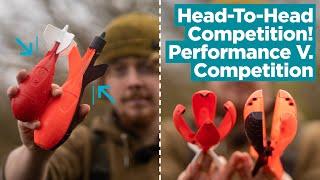 Head-To-Head Comparison Carp fishing spods Wolfs Performance vs. the NEW Competition model