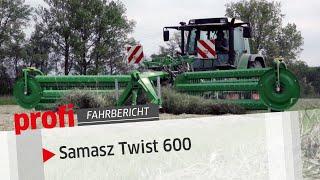 Samasz Kammschwader Twist 600  profi #Fahrbericht