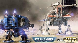 WARHAMMER 40K vs STAR WARS Space Marines vs Clone Troopers – Men of War Assault Squad 2