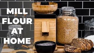 The NutriMill Harvest Grain Mill  Mill Flour at Home