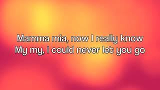 Mamma Mia - Abba Lyrics