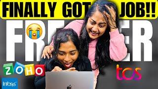 Finally My SISTER GOT FIRST IT JOB - Fresher 2024தமிழ்HOW SHE GOT THE JOB