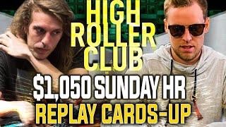 HR Club $1k C. Darwin2  girafganger7  Garrin4e Final Table Sunday HR $150k GTD Poker Replays