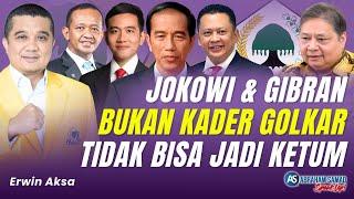 Jokowi & Gibran Bukan Kader Golkar. Tidak Bisa Jadi Ketua Umum  #SPEAKUP