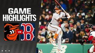 Orioles vs. Red Sox Game Highlights 41024  MLB Highlights