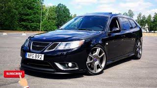 Building A SAAB 9-3 Turbo X Wagon In 12 Minutes RARE