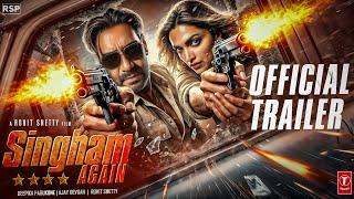 SINGHAM AGAIN  OFFICIAL TRAILER  AjayRanveerAkshayArjunKareenaDeepika Rohit Shetty  Concept