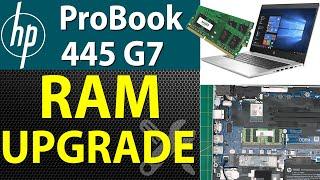 How to Upgrade RAM for HP ProBook 445 G7 Laptop