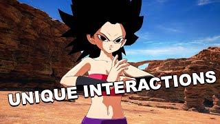 Dragon Ball Sparking Zero - Caulifla Unique Interactions Special Quotes