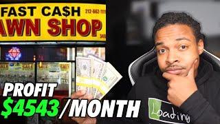 How to Start a PawnShop Business  $4543 Per Month