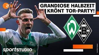 Werder Bremen – Gladbach Highlights  Bundesliga 8. Spieltag 202223  sportstudio