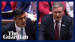 PMQs Rishi Sunak goes head to head with Keir Starmer for first time – watch in full
