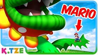 Mario Fights a GIANT Plant and then THIS Happened  Super Mario Odyssey Story