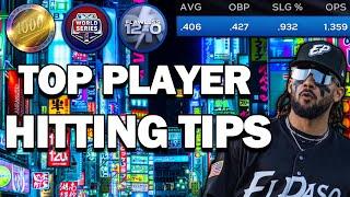 HITTING TIPS from a TOP 10 PLAYER - MLB The Show 23