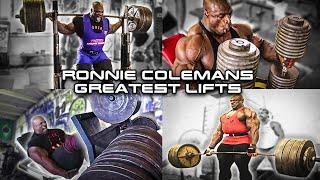 Ronnie Coleman Greatest Lifts EVER  Compilation  Ronnie Coleman