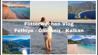 #vlog 2  Flitterwochen Türkei  Fethiye Ölüdeniz Babadag Kalkan  Villa Urlaub  schöner Strand