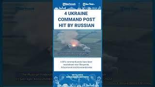 4 AFU command posts have been neutralised near Slavyansk Artyomovsk and Konstantinovka