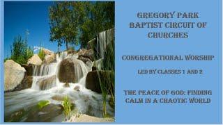 Gregory Park Circuit of Baptist Churches Congregational Prayer Meeting - June 2024