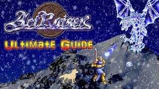 #Actraiser Actraiser SNES - ULTIMATE GUIDE - ALL Items ALL Bosses MAX POPULATION 100%