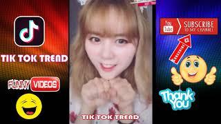 Tiệp Nhi & Dư Nhi   Cute Twin Sister in Tik Tok China   Pretty Girl Tik Tok Compilation Funny