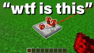 When Its Your First Time Building Redstone