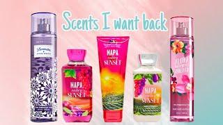 Scents I Want Back from Bath & Body Works