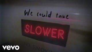 Tate McRae - slower Lyric Video