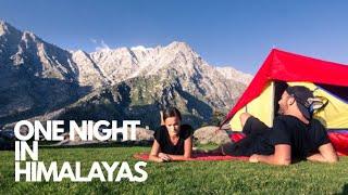 We Slept in the Himalayas in Himachal Pradesh in India I Triund Trek