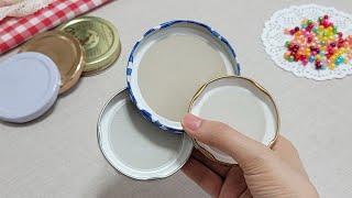 I made a Useful and Easy Idea and SELL them all Super Genius recycling Idea with Jar lids