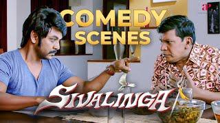 Shivalinga Comedy Scenes  The comedic mayhem of Vadivelu as Pattukunjam  Raghava Lawrence