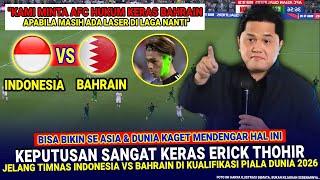  BAK PETIR DISIANG BOLONG  diLuar Dugaan PSSI LANGSUNG Begini Jelang Timnas Indonesia vs Bahrain